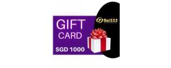 50% Discount Gift Card 7.7 - SGD 1K  (SG ONLY)